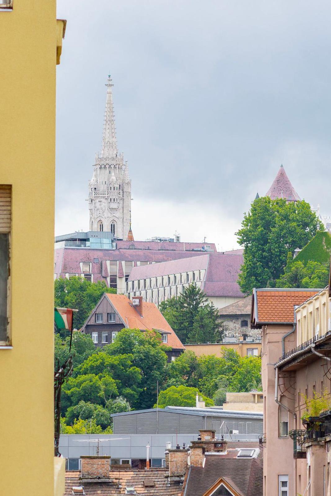 Designer Vintage Home Near Castle District Budapest Bagian luar foto